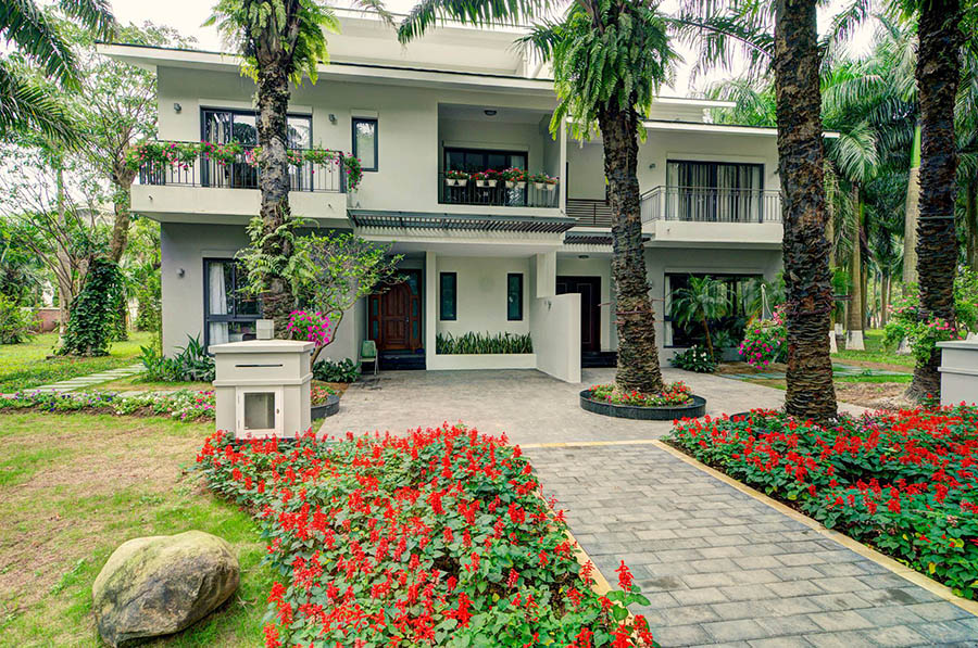 Chính chủ cho thuê gấp biệt thự song lập đầy đủ nội thất, giá tốt khu Vườn Mai 324m2 Ecopark Văn Giang